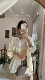 شومیز زنانه ساتن بلند جلو دکمه | مدل تابستانی راحت و شیک